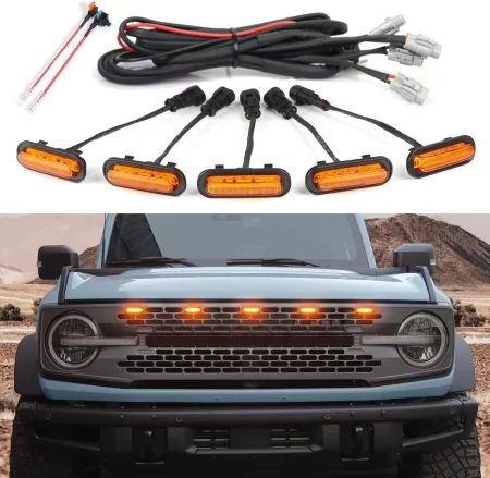 Led Amber Grill Lights