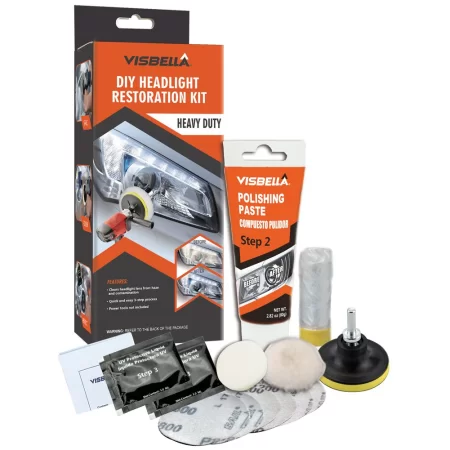 Headlight polishing kit